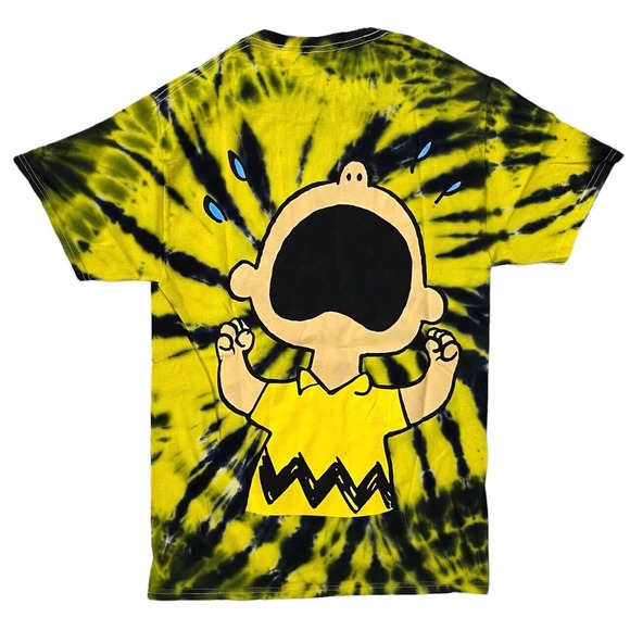 Peanuts Other - Peanuts Men's Officially Licensed Charlie Brown Good Grief Tie Dye Tee T-Shirt